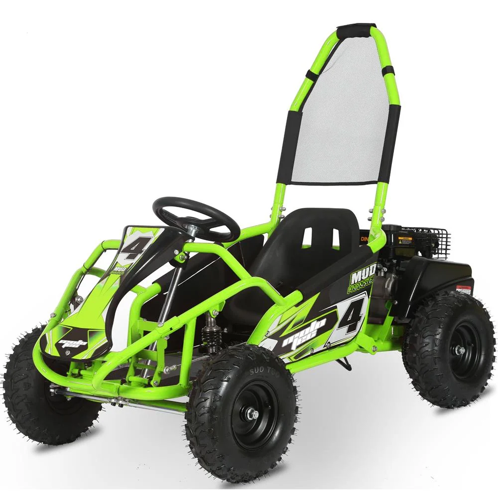 MotoTec Mud Monster 98cc Go-Kart Full Suspension - Image 4