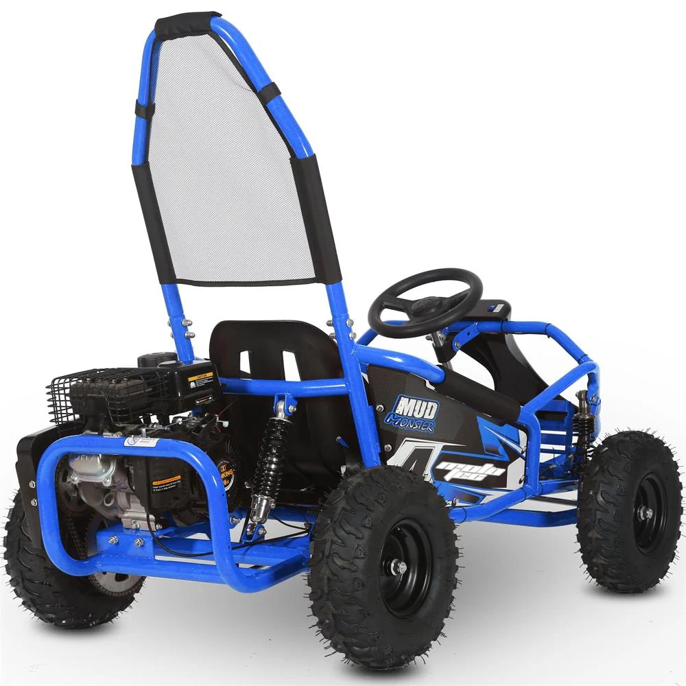 MotoTec Mud Monster 98cc Go-Kart Full Suspension - Image 8