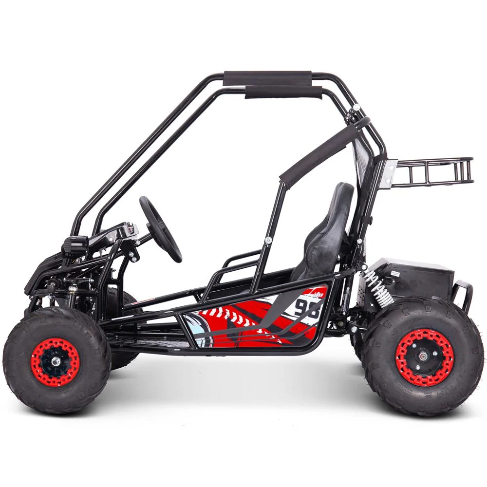 MotoTec Mud Monster XL 60V/20Ah 2000W Kids Electric Go-Kart - Image 5