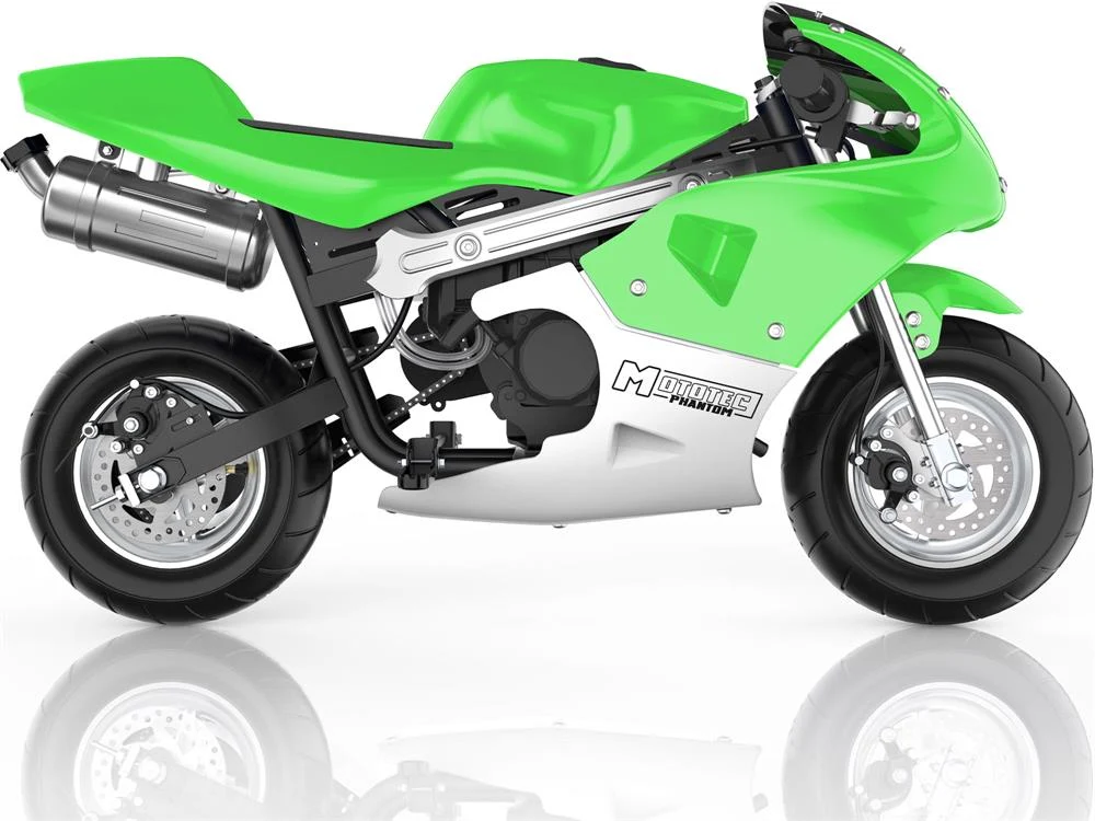 MotoTec Phantom Gas Pocket Bike 49cc 2-Stroke - Image 19