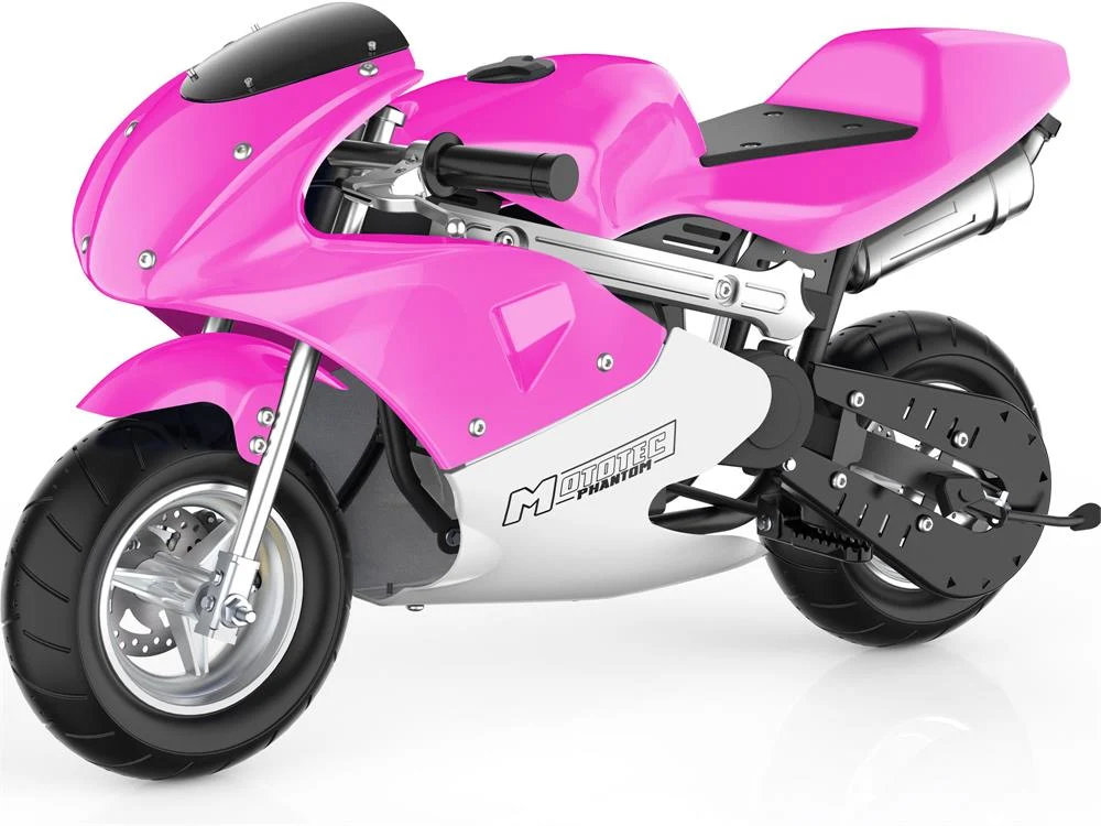 MotoTec Phantom Gas Pocket Bike 49cc 2-Stroke - Image 3