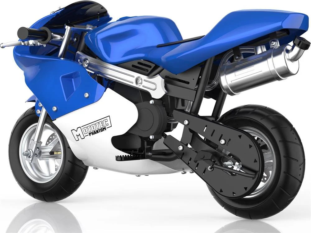 MotoTec Phantom Gas Pocket Bike 49cc 2-Stroke - Image 7