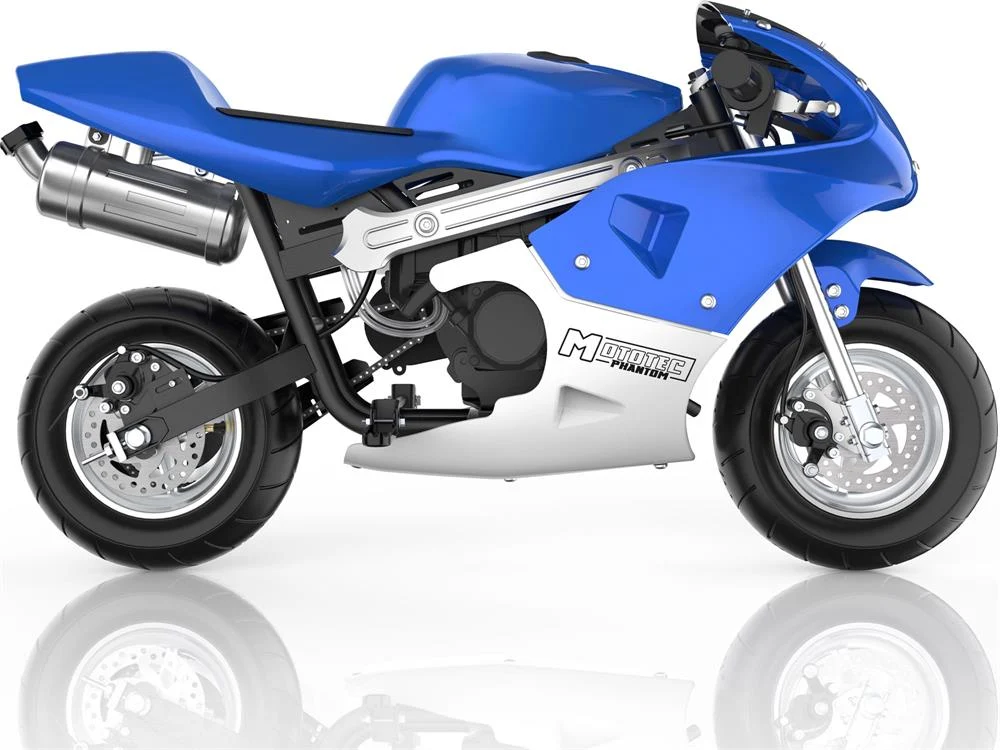 MotoTec Phantom Gas Pocket Bike 49cc 2-Stroke - Image 9