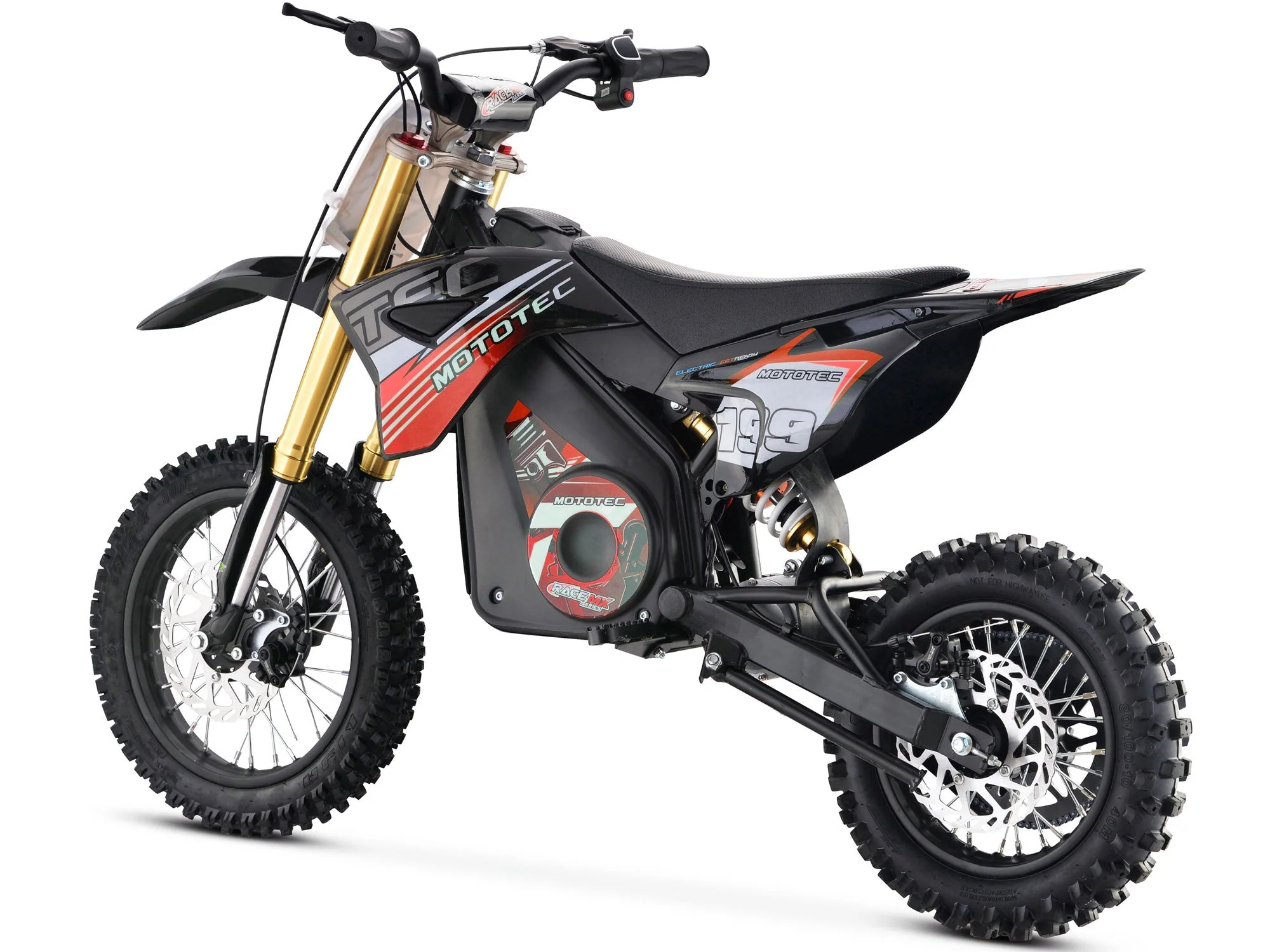MotoTec Pro 36V/10Ah 1000W Lithium Electric Dirt Bike - Image 17