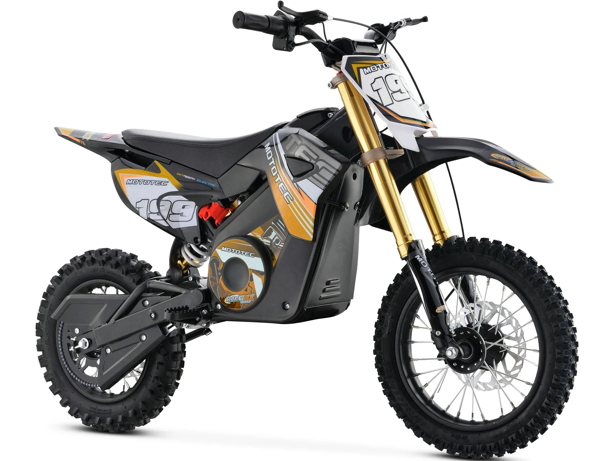 MotoTec Pro 36V/10Ah 1000W Lithium Electric Dirt Bike - Image 4