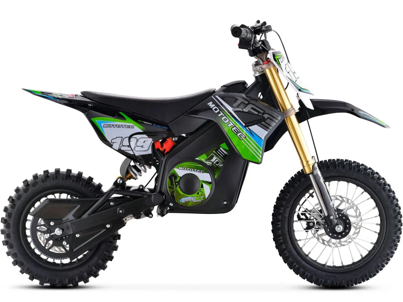 MotoTec Pro 36V/10Ah 1000W Lithium Electric Dirt Bike - Image 7