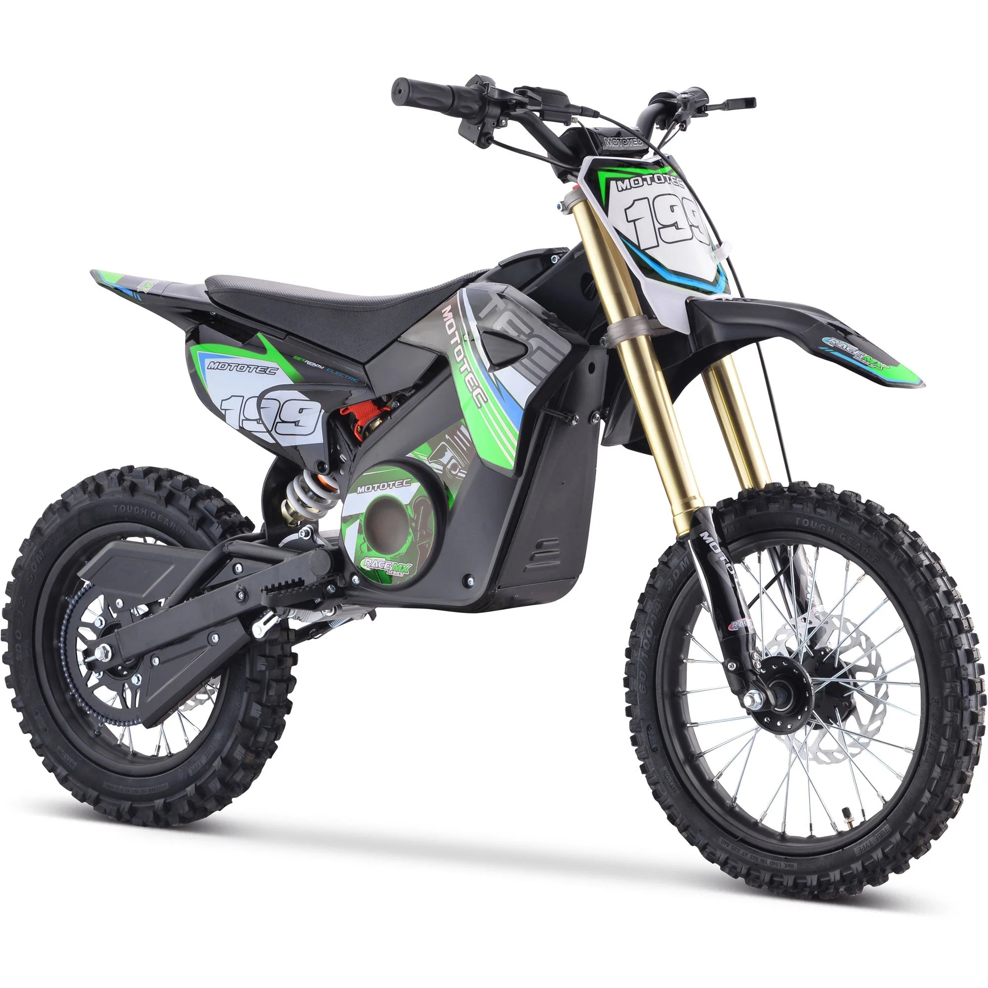 MotoTec Pro 48V/13Ah 1800W Lithium Electric Dirt Bike - Image 11
