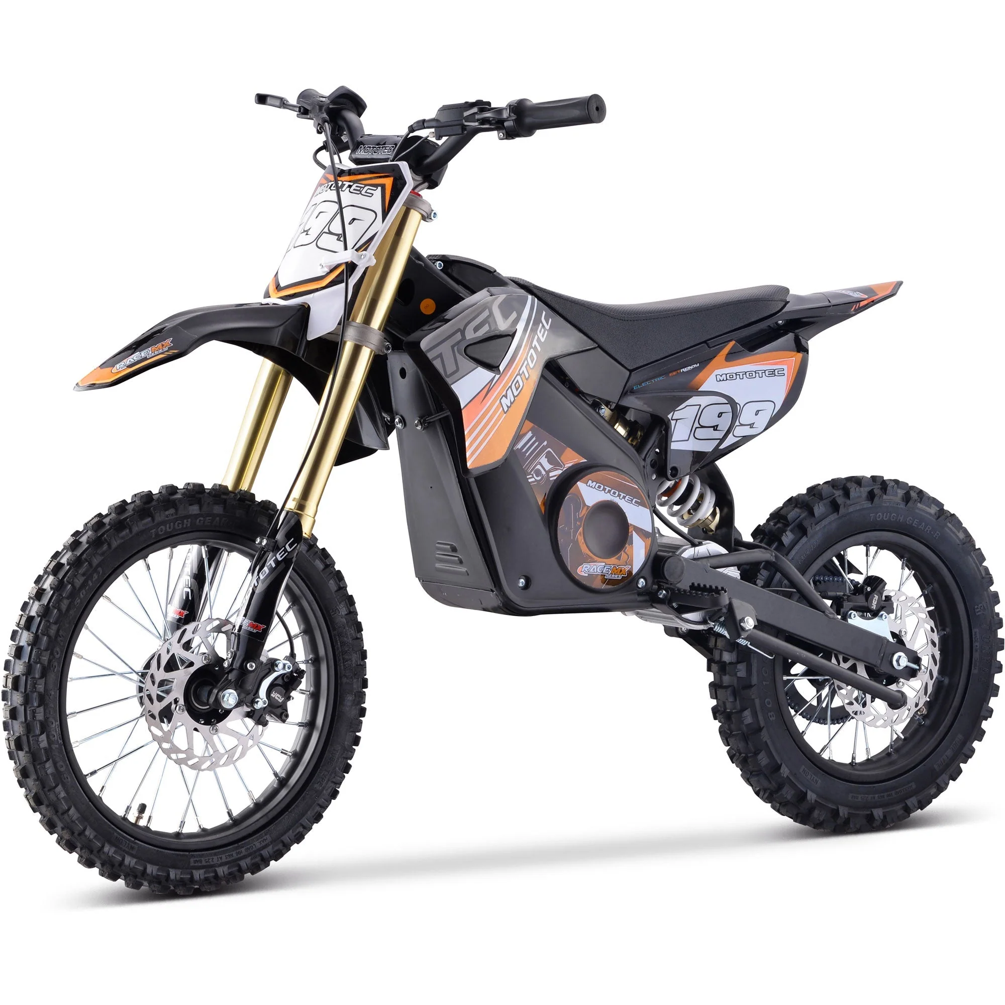 MotoTec Pro 48V/13Ah 1800W Lithium Electric Dirt Bike - Image 4