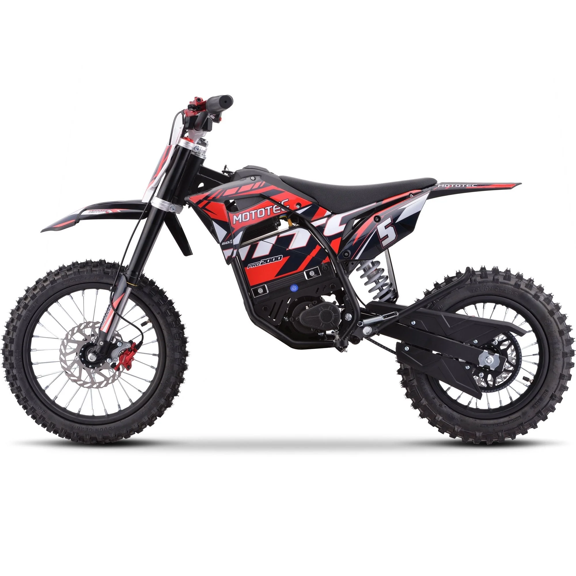 MotoTec 60v 2000w Pro Electric Dirt Bike (HP115E) - Image 15
