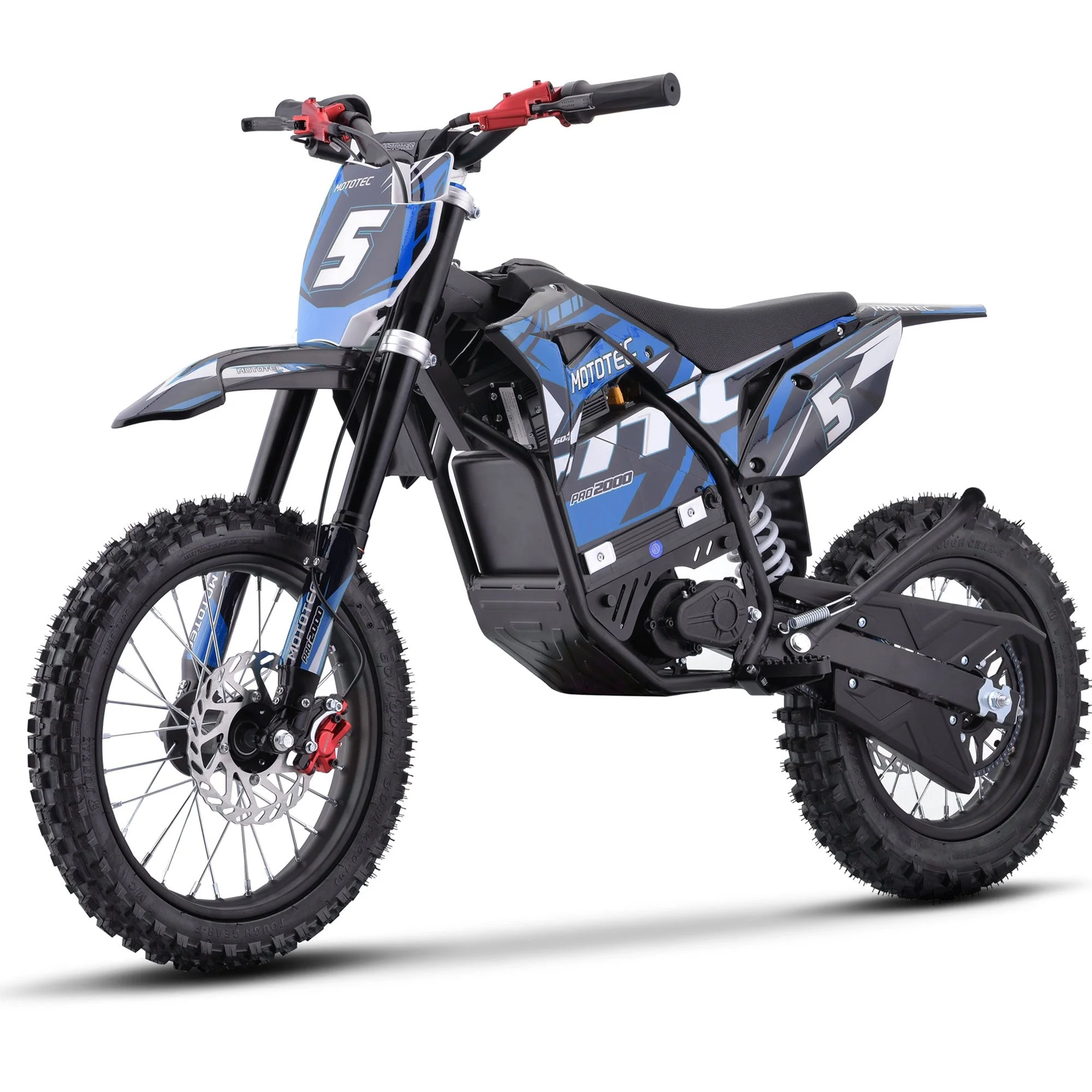 MotoTec 60v 2000w Pro Electric Dirt Bike (HP115E) - Image 2