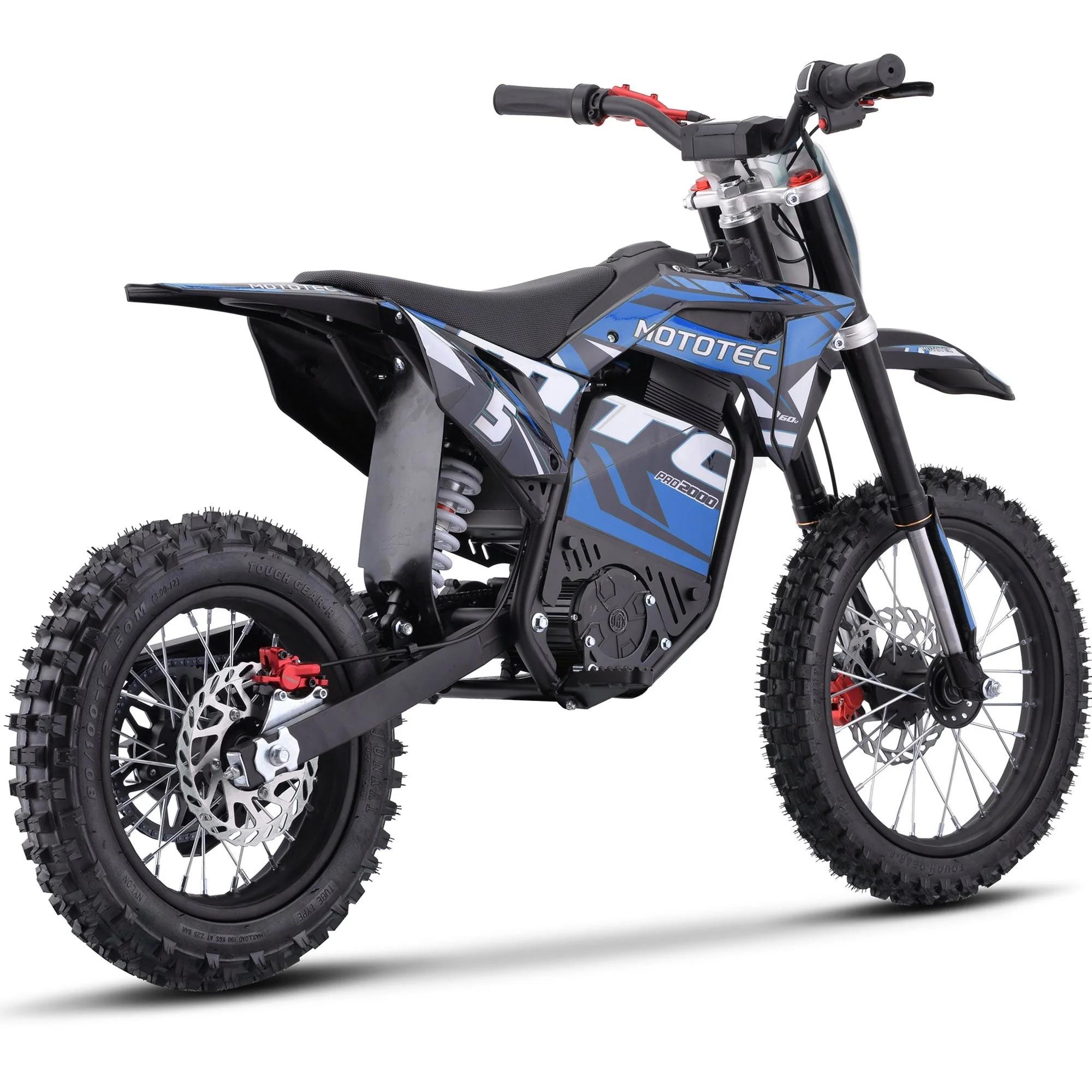 MotoTec 60v 2000w Pro Electric Dirt Bike (HP115E) - Image 7