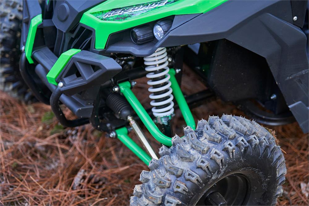 MotoTec Raider 48V/12Ah 1200W Full Suspension Kids Electric UTV - Image 11