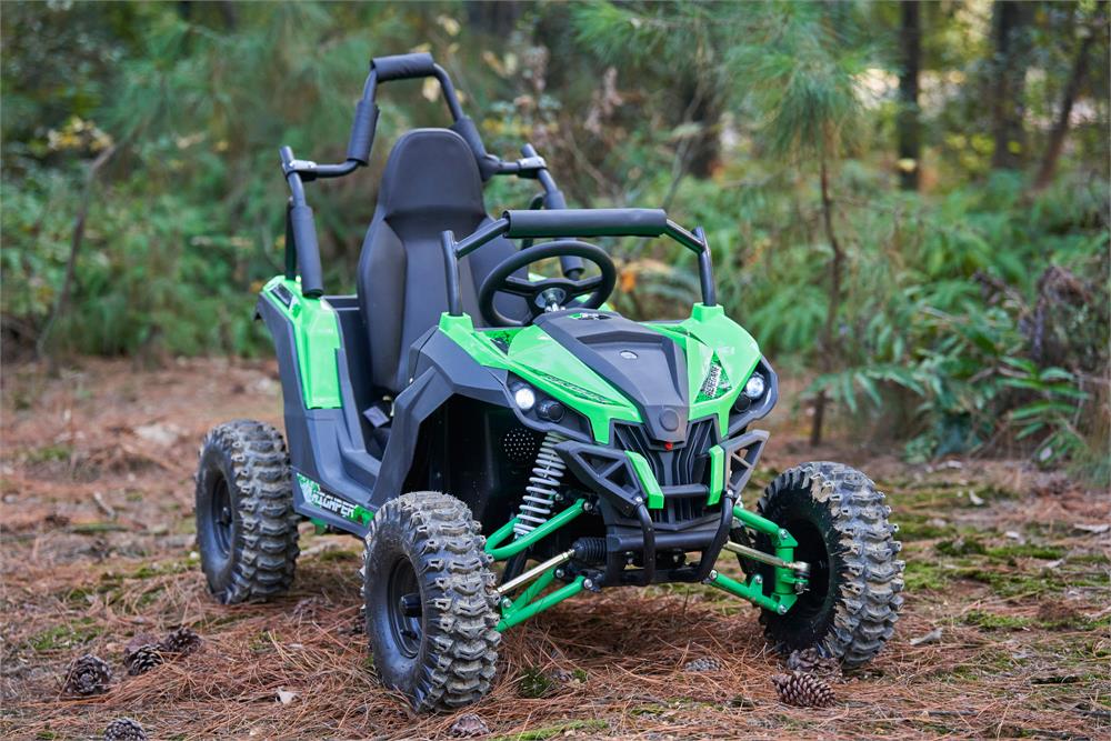 MotoTec Raider 48V/12Ah 1200W Full Suspension Kids Electric UTV - Image 13