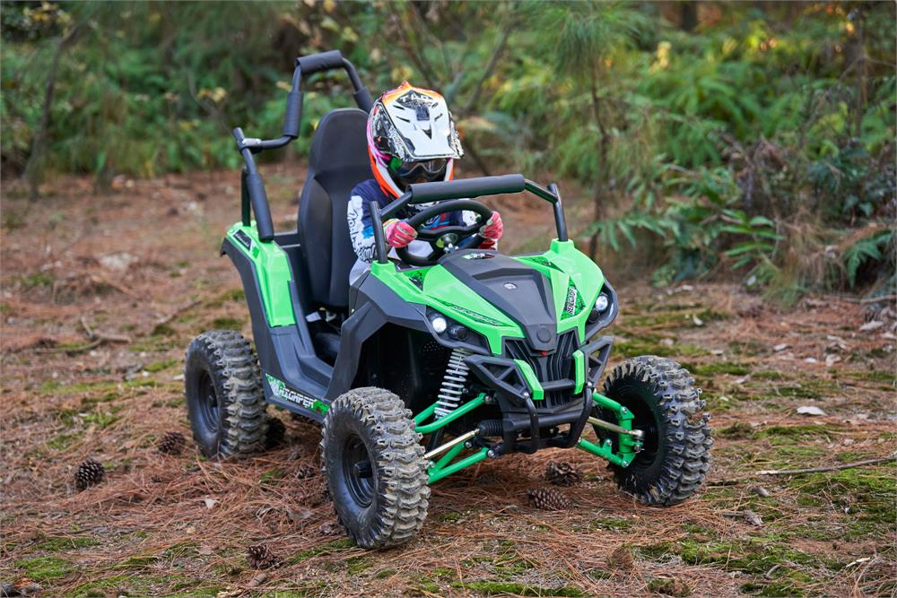 MotoTec Raider 48V/12Ah 1200W Full Suspension Kids Electric UTV - Image 15