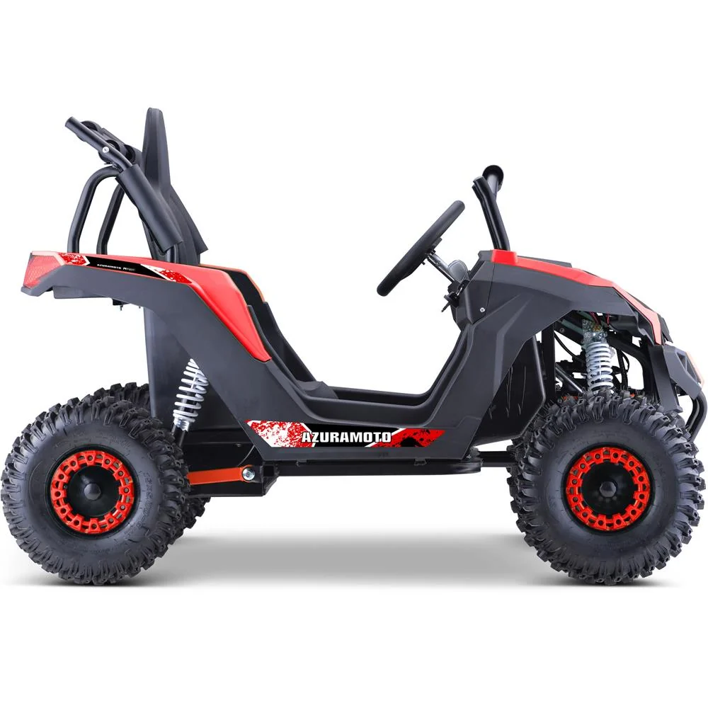 MotoTec Raider 48V/12Ah 1200W Full Suspension Kids Electric UTV - Image 18
