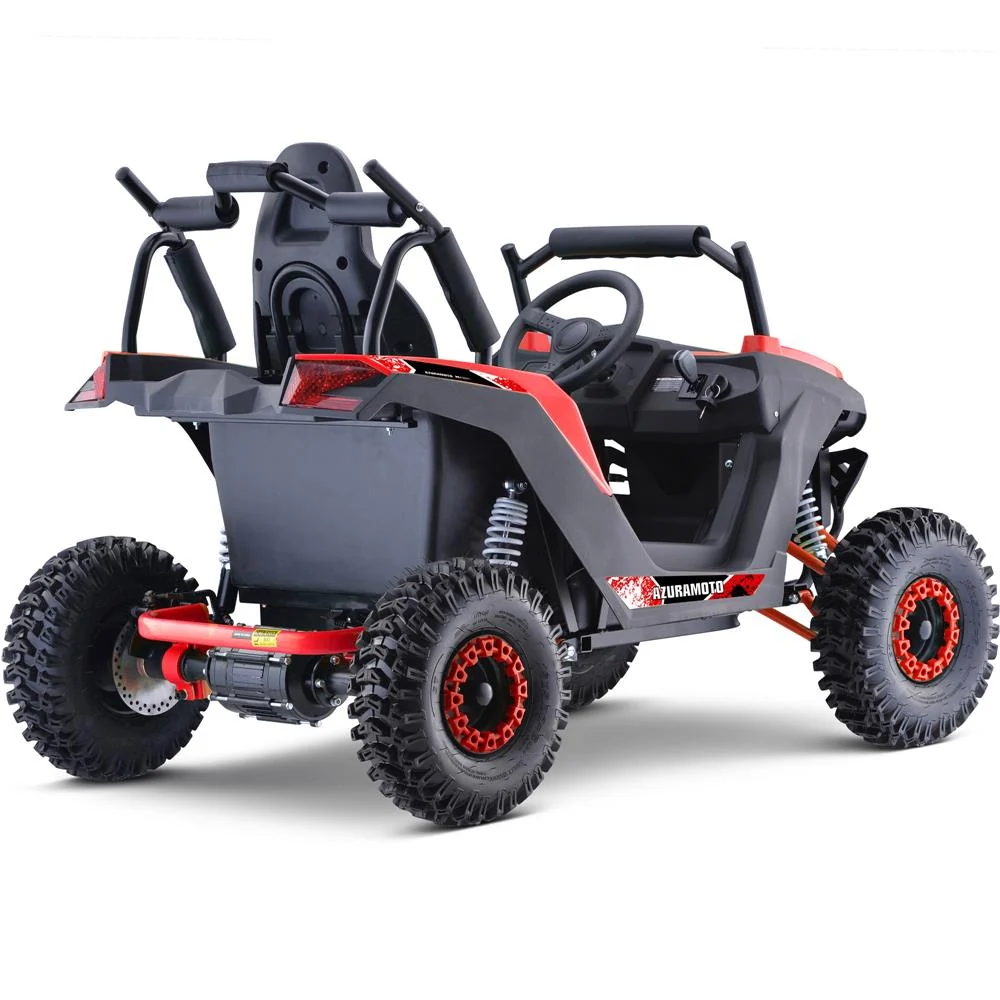 MotoTec Raider 48V/12Ah 1200W Full Suspension Kids Electric UTV - Image 19