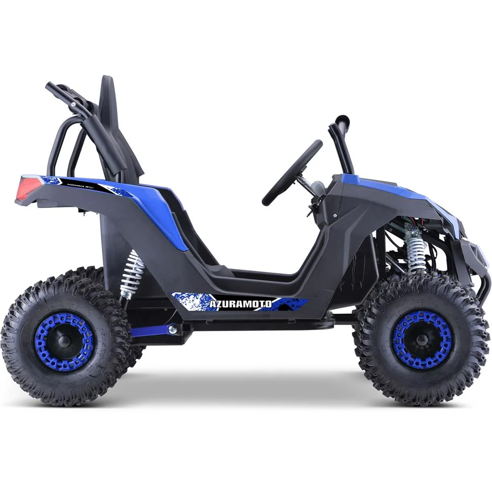 MotoTec Raider 48V/12Ah 1200W Full Suspension Kids Electric UTV - Image 22