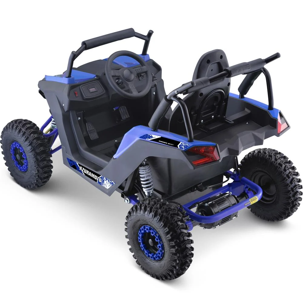 MotoTec Raider 48V/12Ah 1200W Full Suspension Kids Electric UTV - Image 25