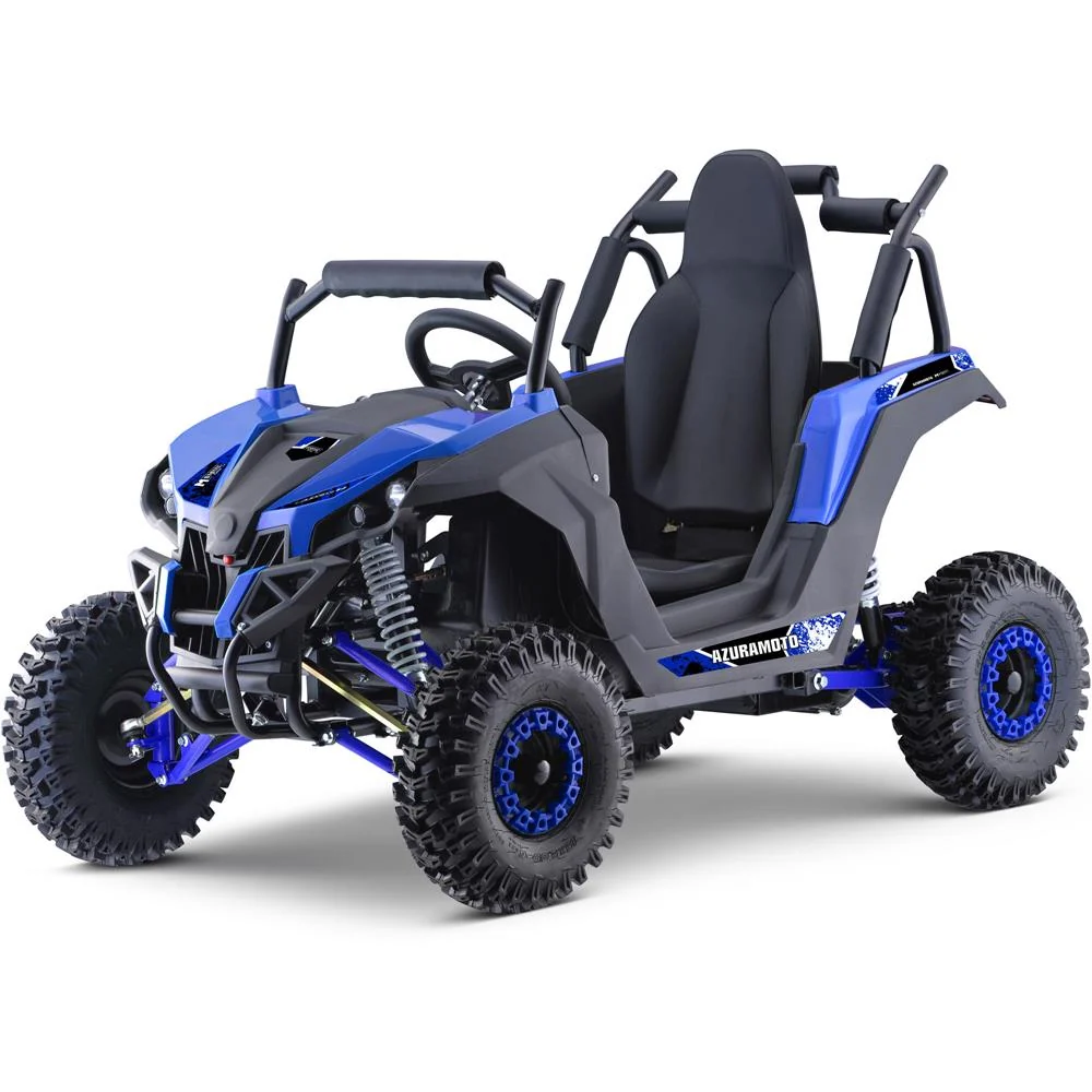 MotoTec Raider 48V/12Ah 1200W Full Suspension Kids Electric UTV - Image 4