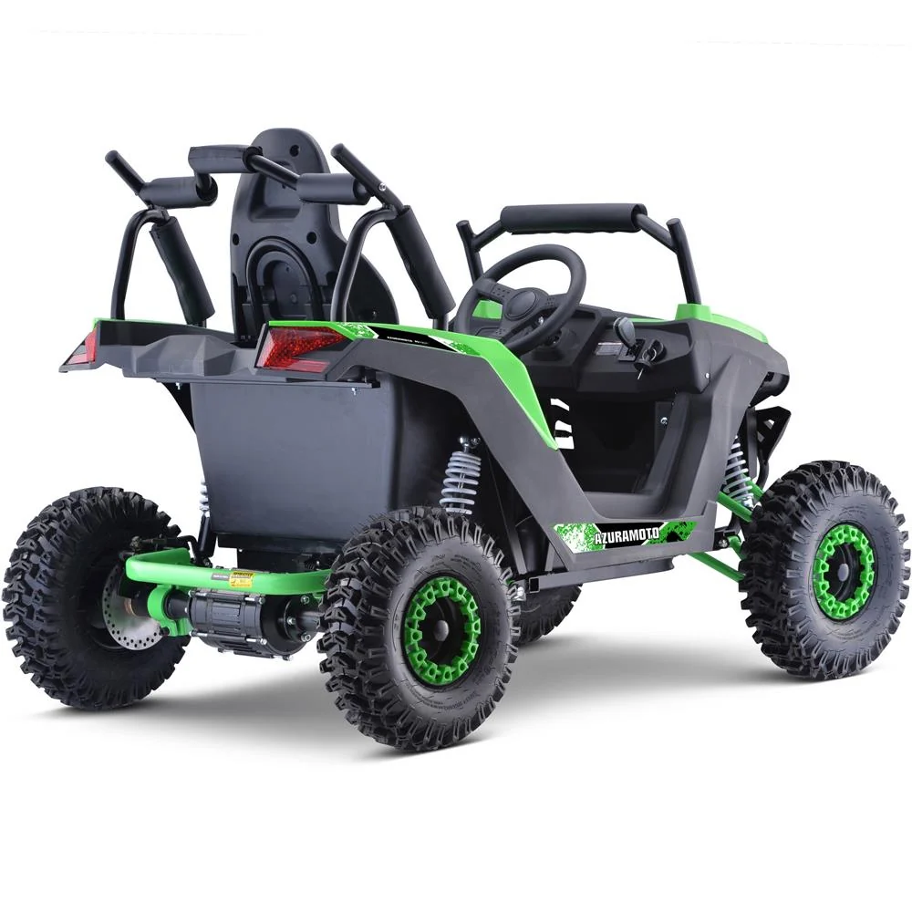 MotoTec Raider 48V/12Ah 1200W Full Suspension Kids Electric UTV - Image 6