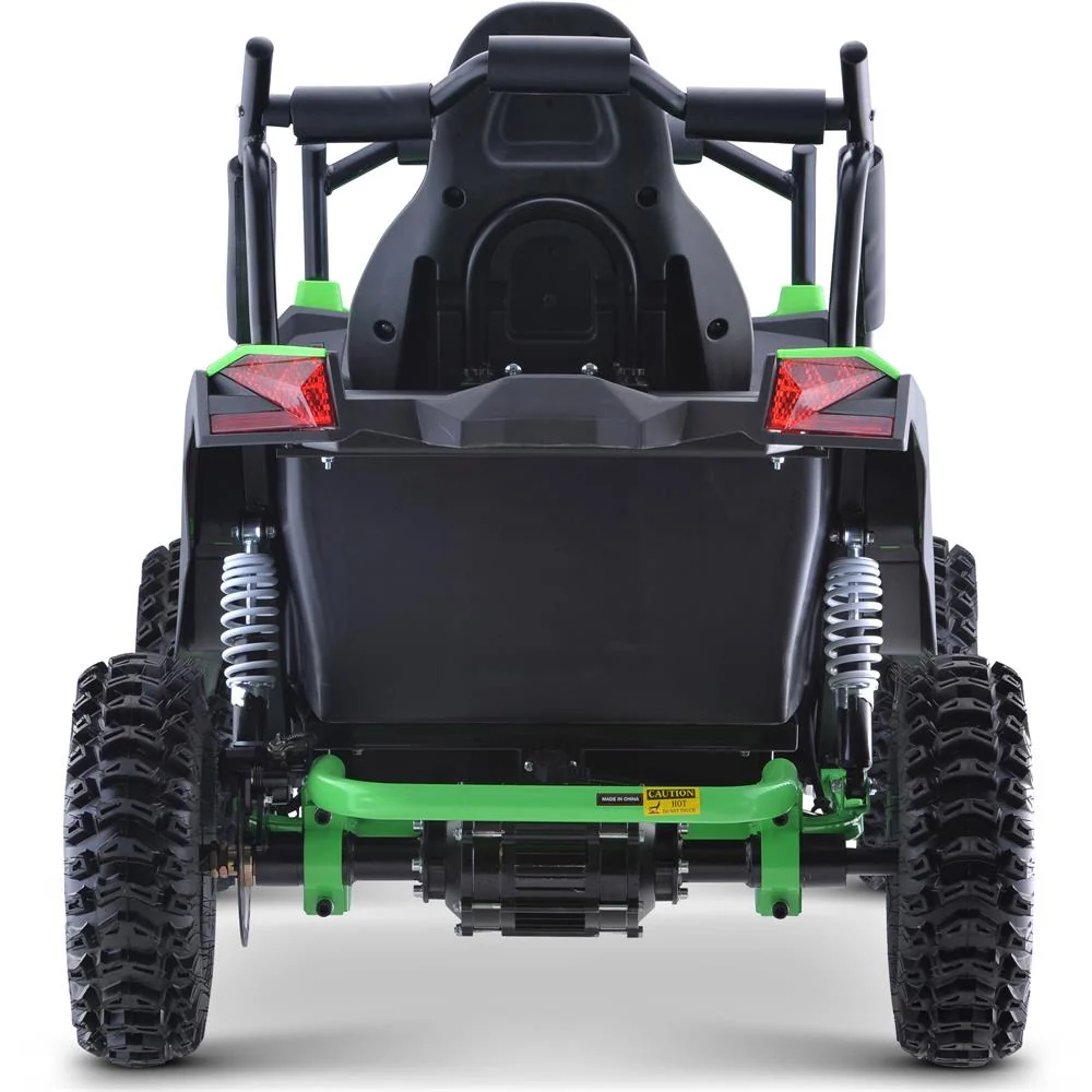 MotoTec Raider 48V/12Ah 1200W Full Suspension Kids Electric UTV - Image 7