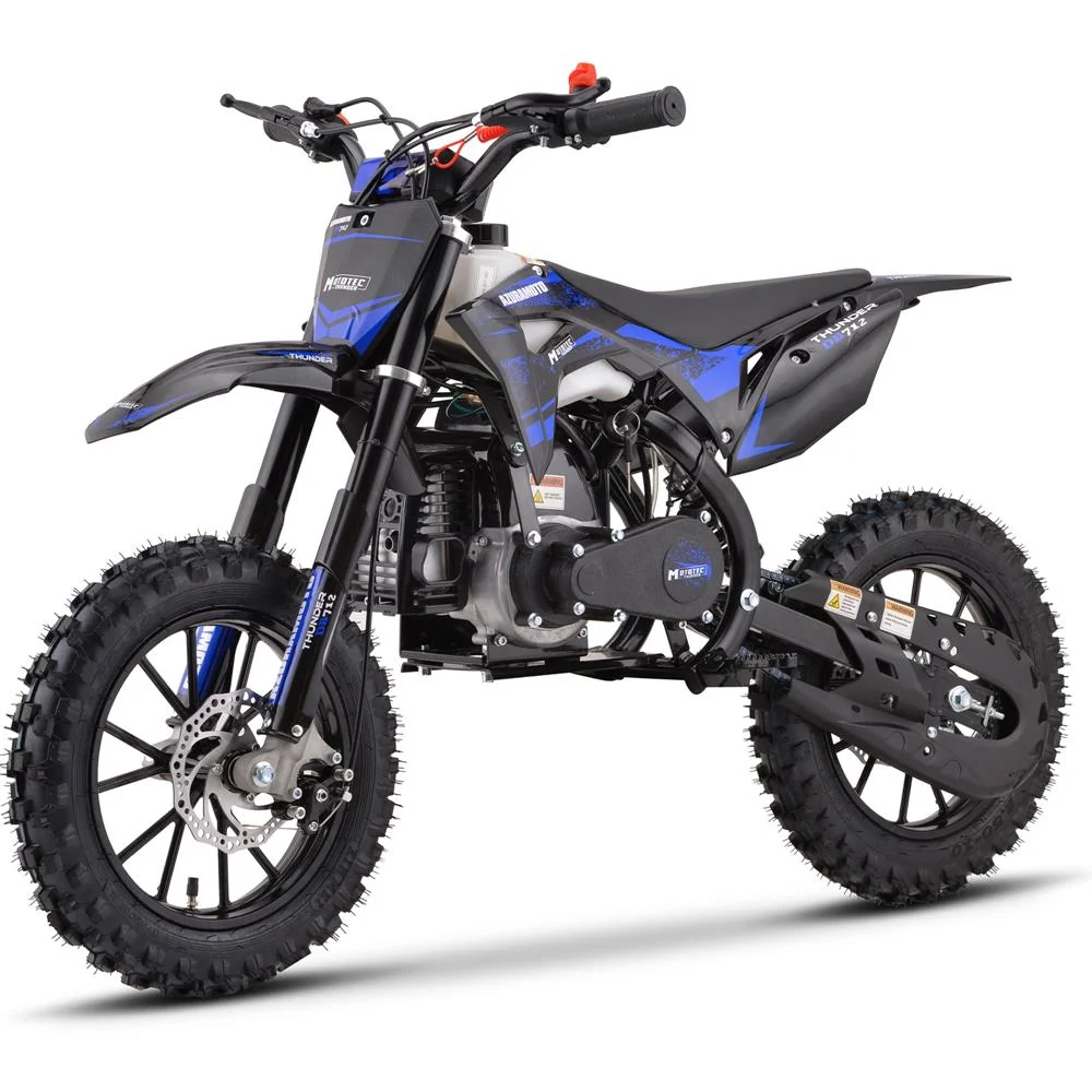 MotoTec Thunder 50cc 2-Stroke Kids Gas Dirt Bike - Image 2