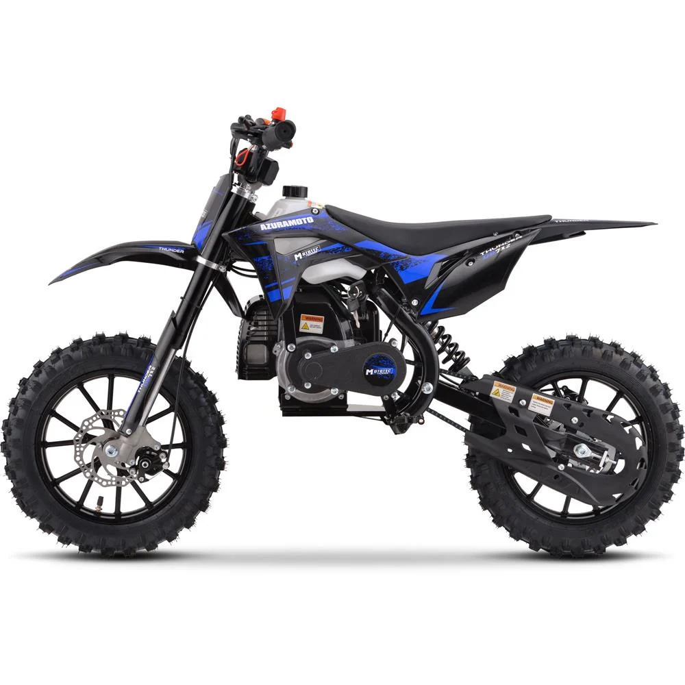 MotoTec Thunder 50cc 2-Stroke Kids Gas Dirt Bike - Image 5