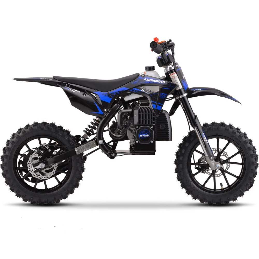 MotoTec Thunder 50cc 2-Stroke Kids Gas Dirt Bike - Image 8