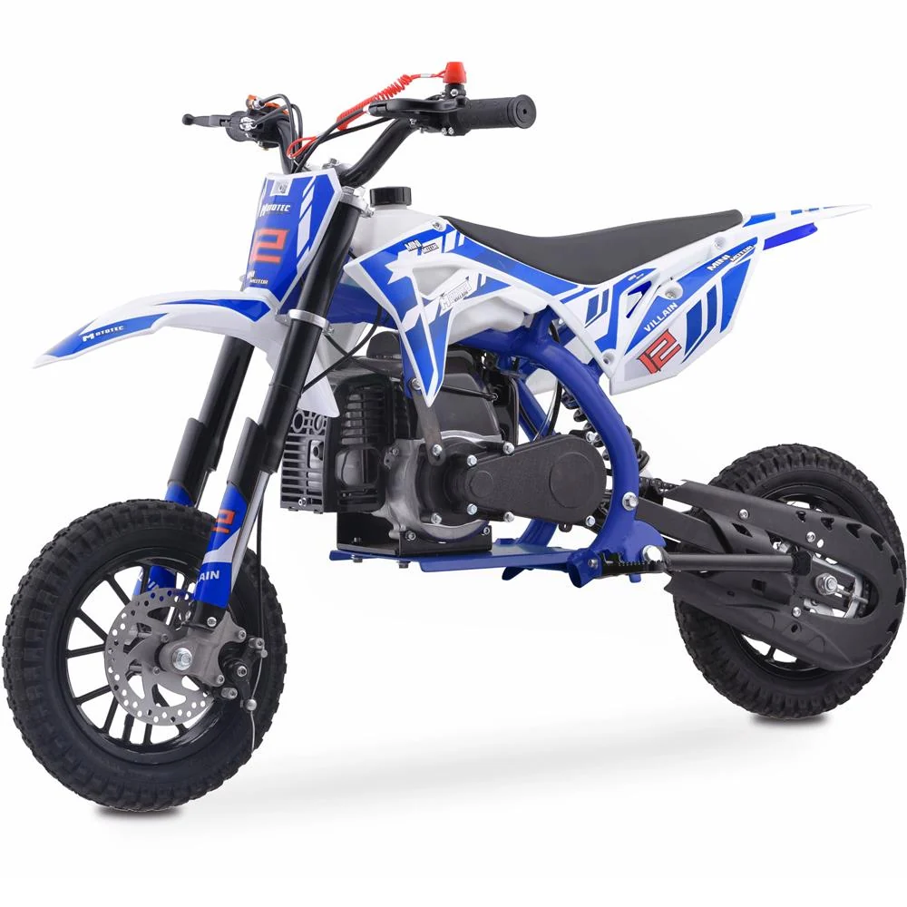 MotoTec Villain 52cc 2-Stroke Kids Gas Dirt Bike - Image 2