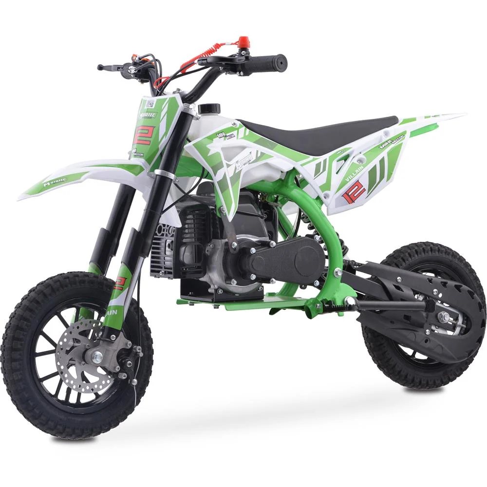 MotoTec Villain 52cc 2-Stroke Kids Gas Dirt Bike - Image 4