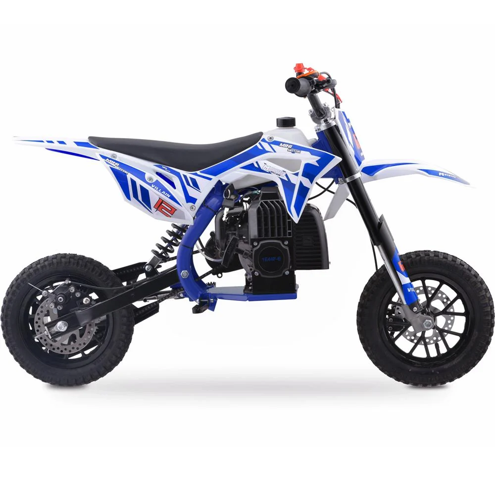 MotoTec Villain 52cc 2-Stroke Kids Gas Dirt Bike - Image 9