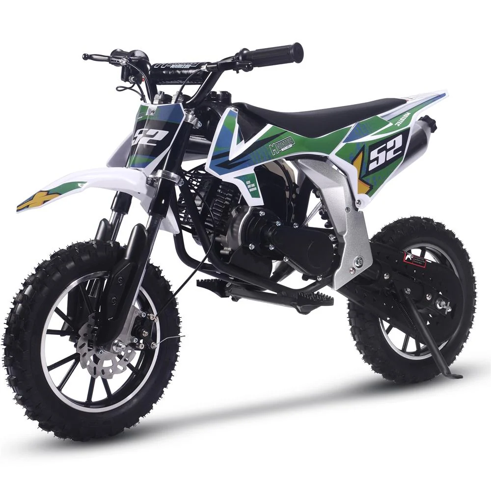 MotoTec Warrior 52cc 2-Stroke Kids Gas Dirt Bike - Image 2