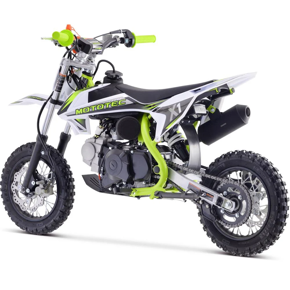 MotoTec X1 110cc 4-Stroke Gas Dirt Bike - Image 3