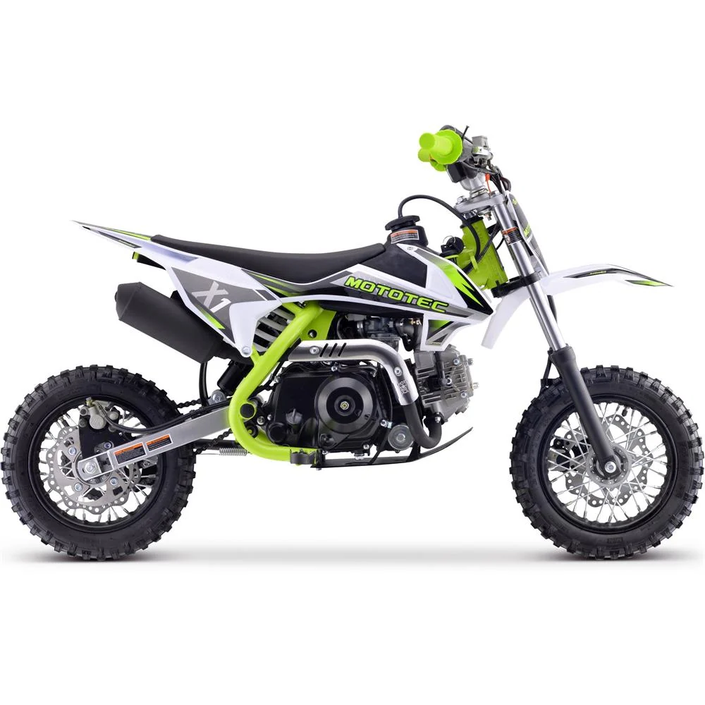 MotoTec X1 110cc 4-Stroke Gas Dirt Bike - Image 4