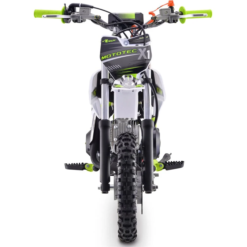 MotoTec X1 110cc 4-Stroke Gas Dirt Bike - Image 6