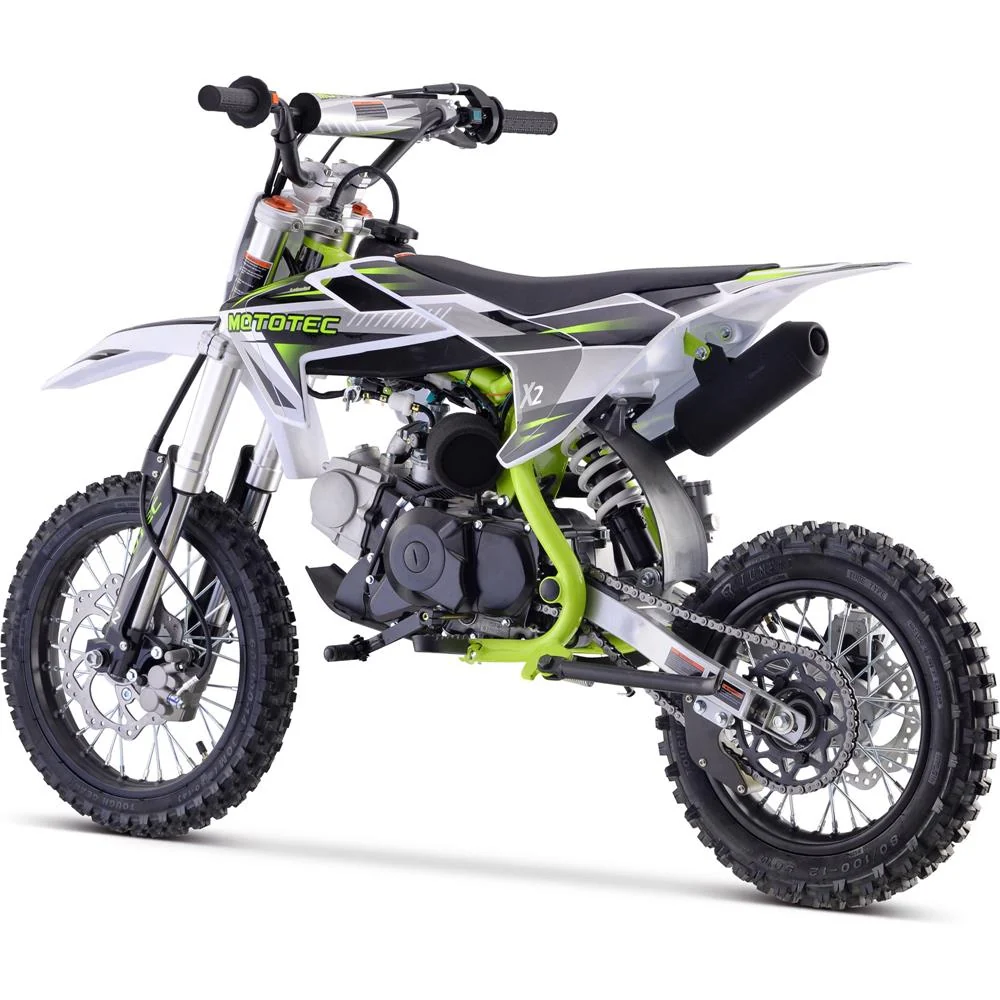 MotoTec X2 110cc 4-Stroke Gas Dirt Bike - Image 3