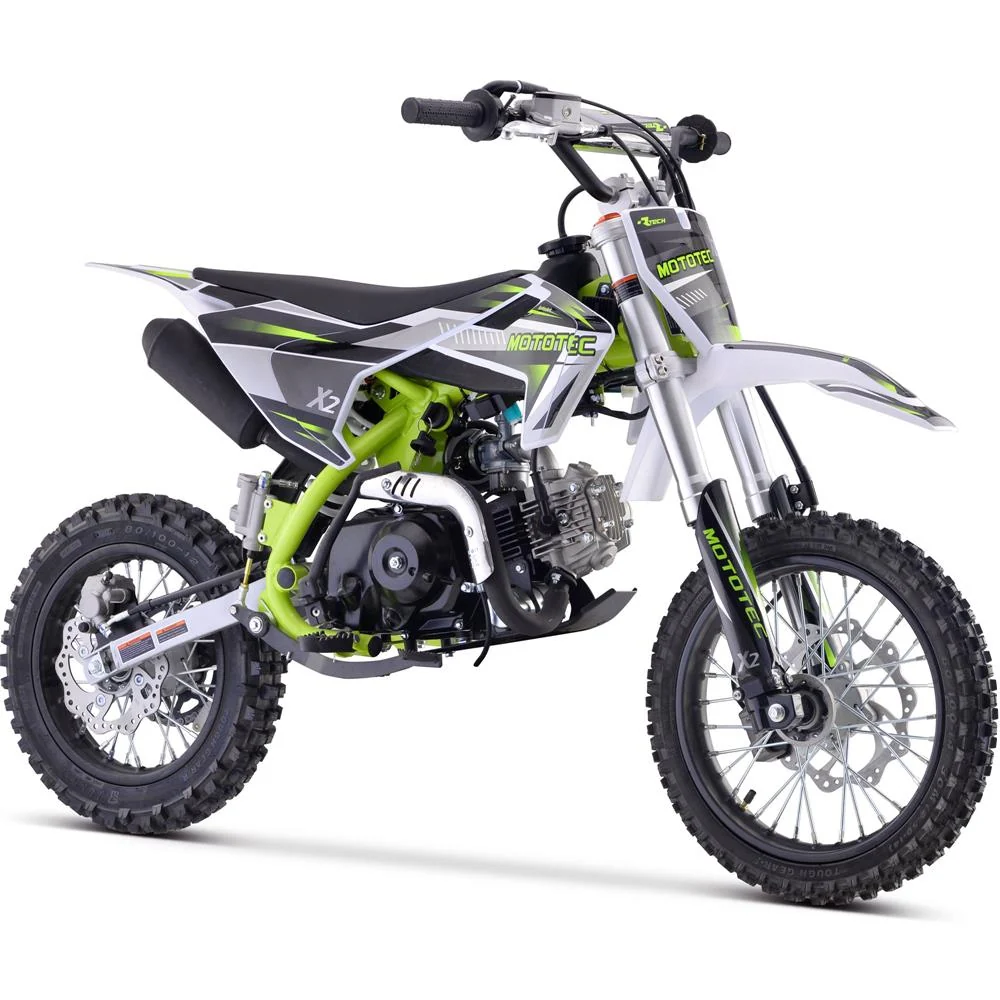 MotoTec X2 110cc 4-Stroke Gas Dirt Bike - Image 5