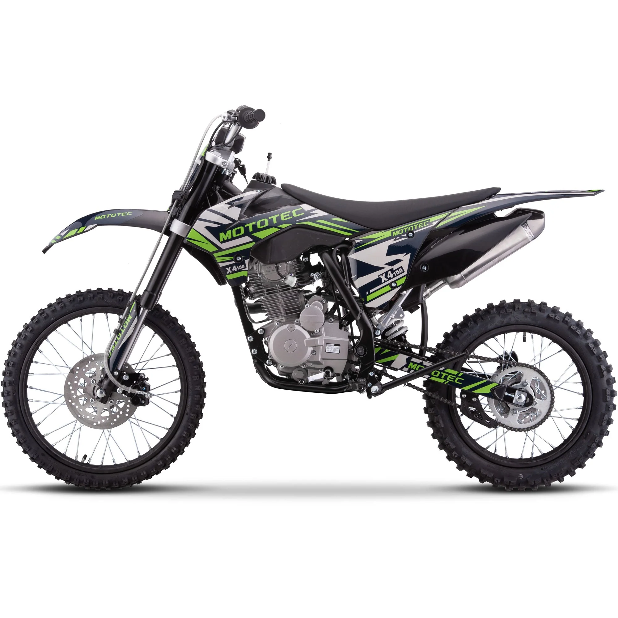MotoTec X4 150cc 4-Stroke Gas Dirt Bike - Image 2