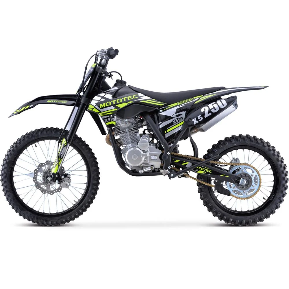 MotoTec X5 250cc 4-Stroke Gas Dirt Bike - Image 2