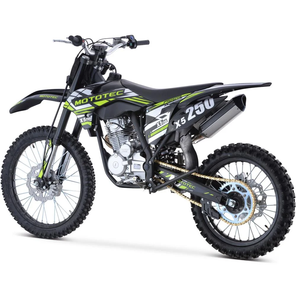 MotoTec X5 250cc 4-Stroke Gas Dirt Bike - Image 3