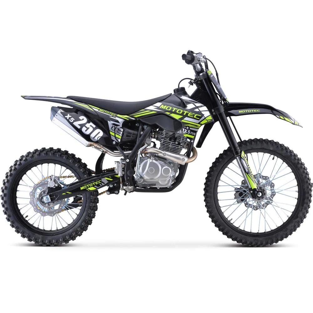MotoTec X5 250cc 4-Stroke Gas Dirt Bike - Image 5