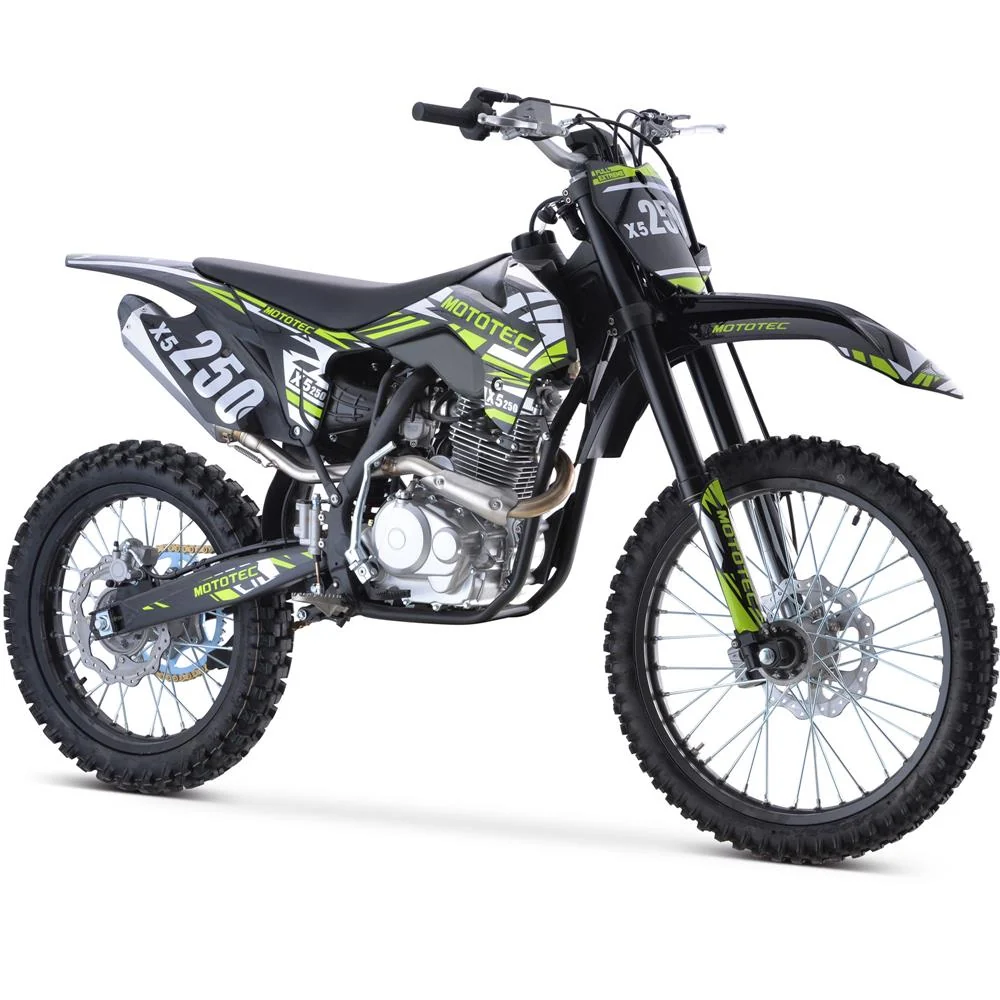 MotoTec X5 250cc 4-Stroke Gas Dirt Bike - Image 6