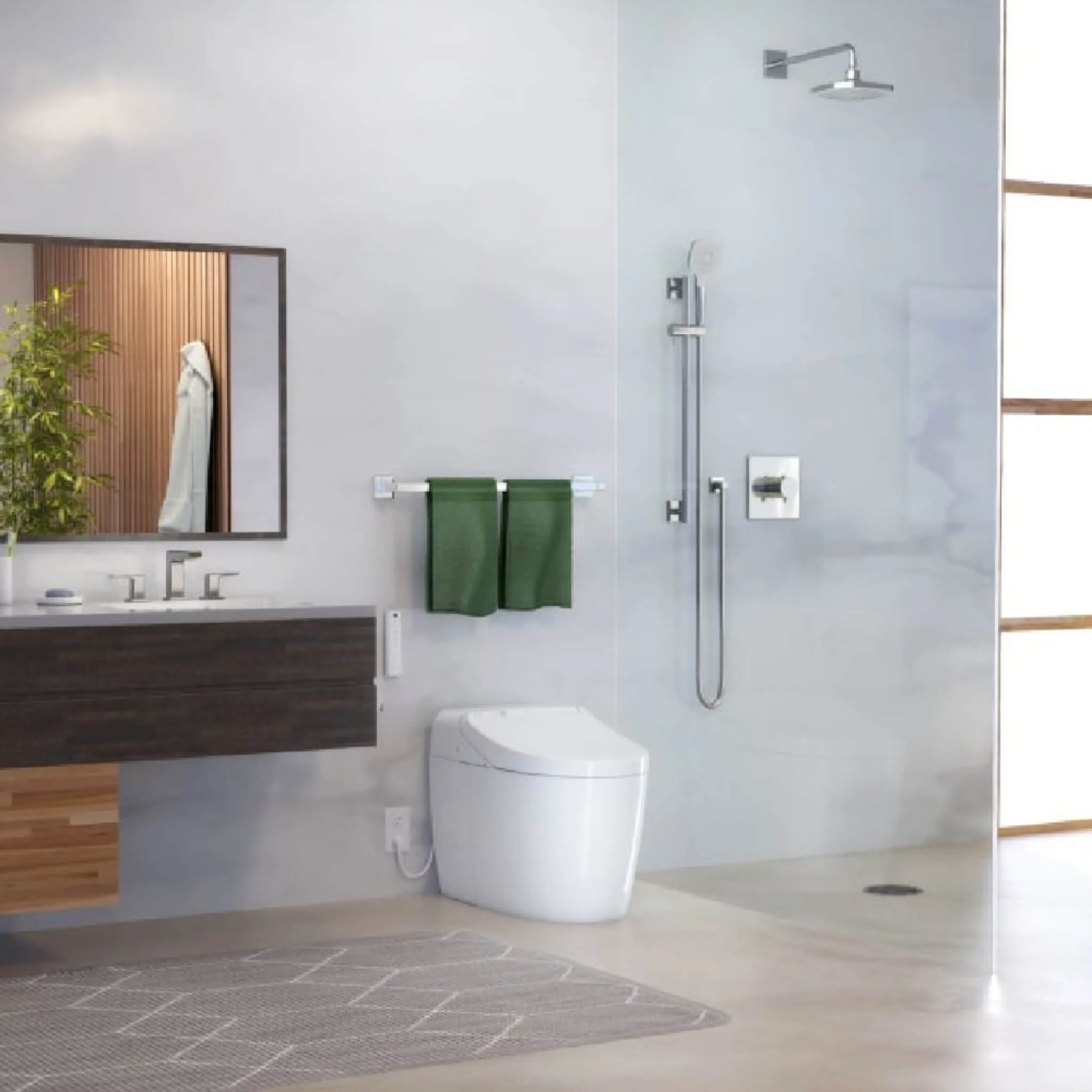[MS922CUMFG#01] TOTO Washlet G450 With 1.0 GPF  And 0.8 GPF Dual Flush Integrated Smart Toilet (SAK56983) - Image 21