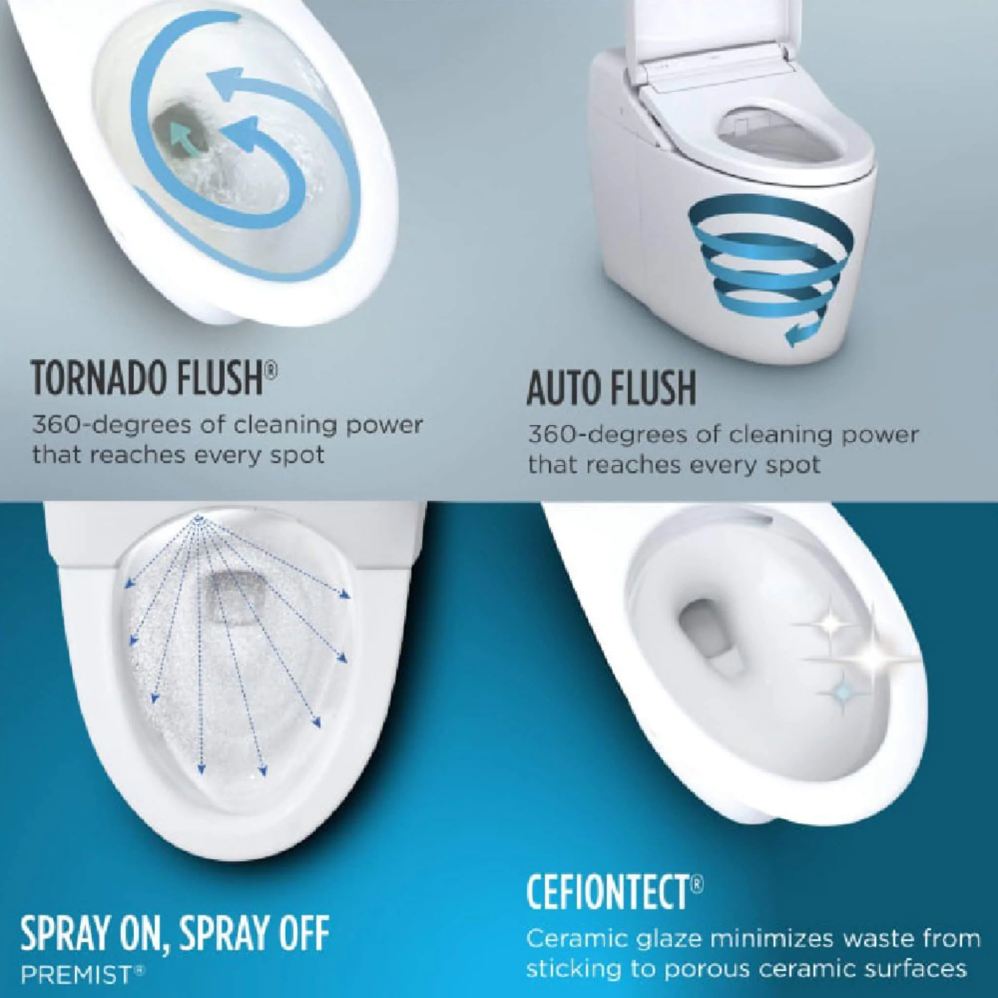 [MS922CUMFG#01] TOTO Washlet G450 With 1.0 GPF  And 0.8 GPF Dual Flush Integrated Smart Toilet (SAK56983) - Image 7