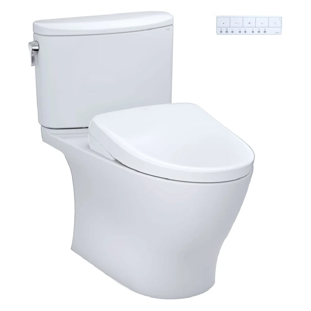 [MW4424726CEFG#01] TOTO Nexus 1.28 GPF Elongated Chair Height Toilet With Washlet S7 (SAK15604) - Image 3