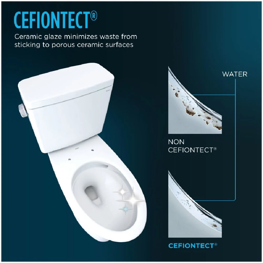 [MW4424726CEFG#01] TOTO Nexus 1.28 GPF Elongated Chair Height Toilet With Washlet S7 (SAK15604) - Image 4