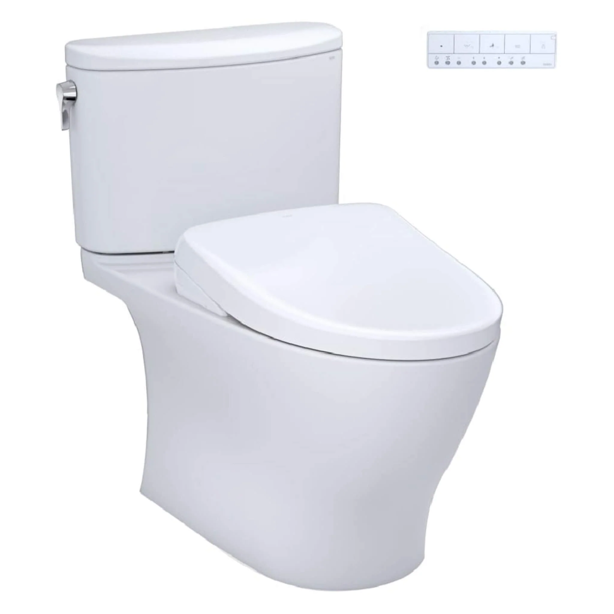 [MW4424736CEFG#01] TOTO Nexus 1.28 GPF Elongated Toilet With Washlet S7A Auto Open Bidet Seat (SAK86932) - Image 3