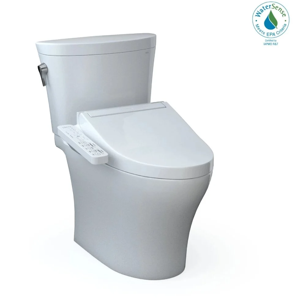 [MW4483074CEMFGN#01] TOTO Aquia IV Arc 1.28 GPF And 0.9 GPF Elongated Toilet With Washlet C2 And Left Hand Lever (SAK87231) - Image 8