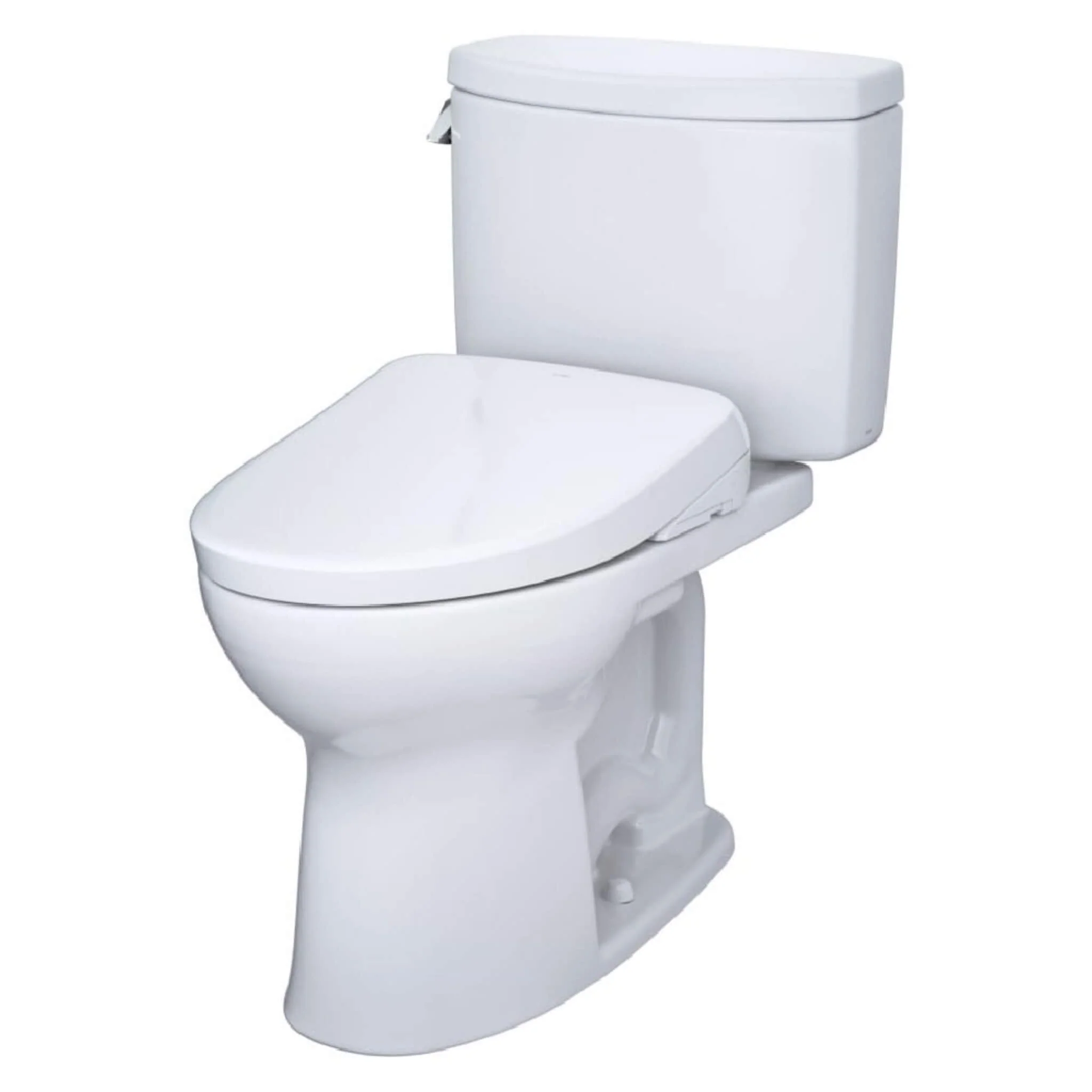 [MW4544726CEFG#01] TOTO Drake II 1.28 GPF Elongated Chair Height Toilet With Washlet S7 Bidet Seat (SAK29654) - Image 17