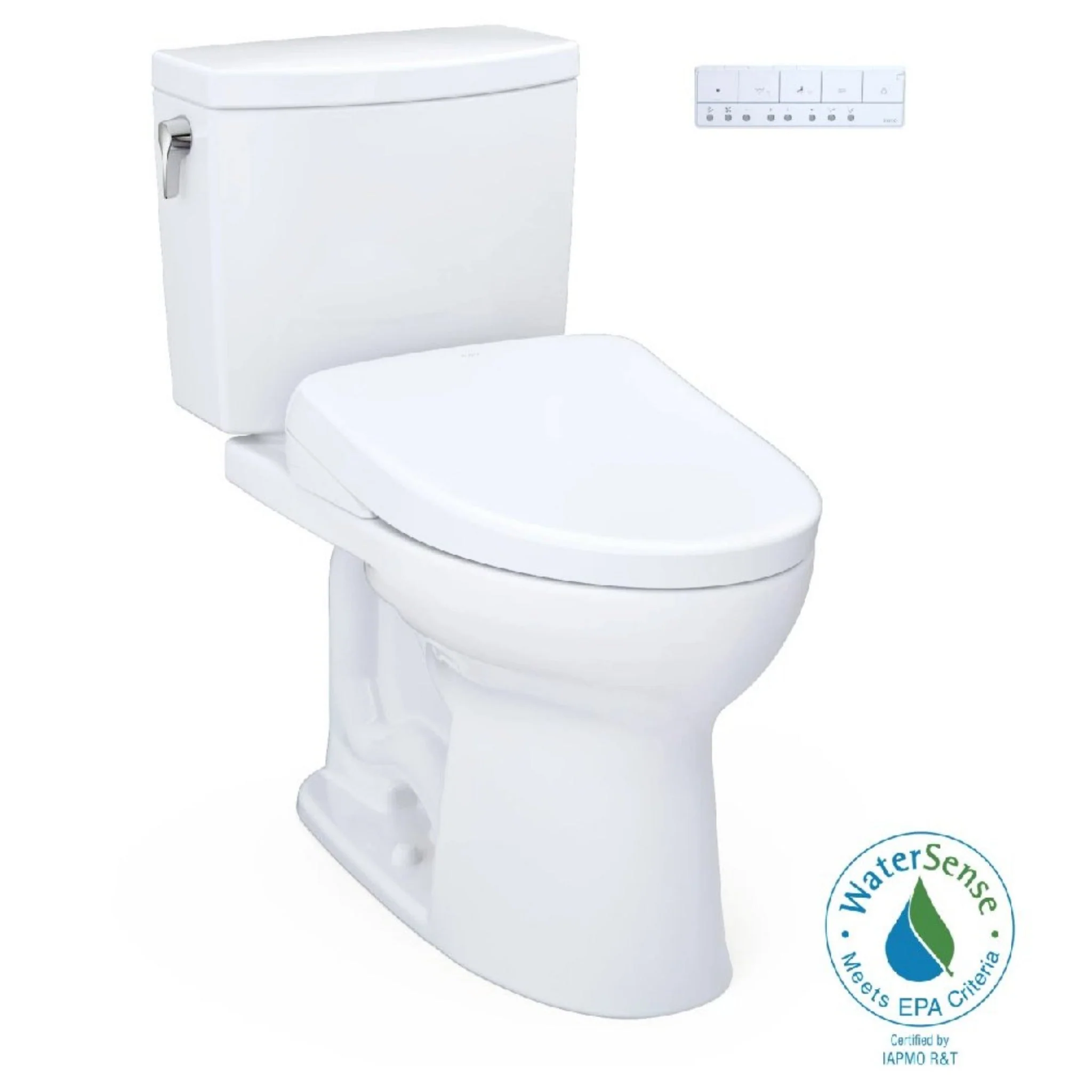 [MW4544726CUFG#01] TOTO Drake II 1 GPF Elongated Chair Height Toilet With Washlet S7A Bidet Seat (SAK53152) - Image 19